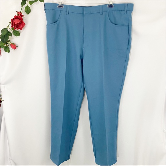 John Blair Other - NWT VTG John Blair Comfort Fit Solid Blue Gentleman’s Jeans